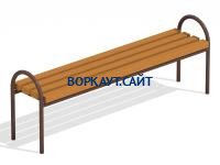 Лавочка парковая МАФ 1603 в Хабаровске