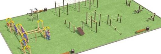 Проект спортивной площадки для любого возраста в Хабаровске