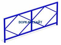 Ограждение площадки МАФ 5001 в Хабаровске