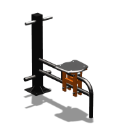 Уличный тренажер "Каталка одинарная" УТ 123 в Хабаровске