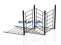Спортивный комплекс воркаут ВС-80 в Хабаровске