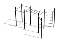 Спортивный комплекс воркаут ВС-117 в Хабаровске