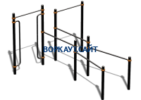 Спортивный комплекс воркаут ВС-197 в Хабаровске