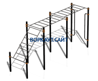 Спортивный комплекс воркаут ВС-190 в Хабаровске