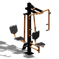 Уличный тренажер "Баттерфляй Жим ног" УТ347 в Хабаровске