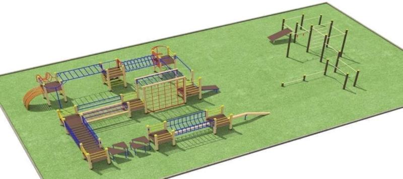 Проект спортплощадки с полосой препятствий - 1 178 100 рублей в Хабаровске