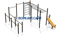 Спортивный комплекс воркаут ВС-109 в Хабаровске