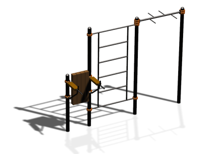 Спортивный комплекс воркаут ВС-142 в Хабаровске