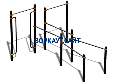 Спортивный комплекс воркаут ВС-197 в Хабаровске
