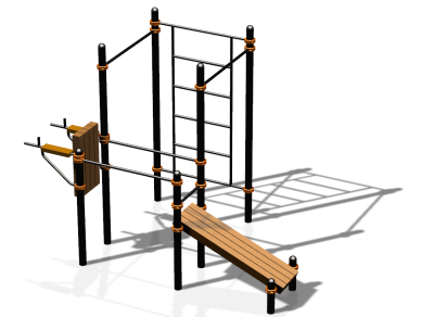 Спортивный комплекс воркаут ВС-82 в Хабаровске