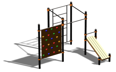 Спортивный комплекс воркаут ВС-122 в Хабаровске