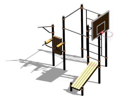 Спортивный комплекс воркаут ВС-94 в Хабаровске