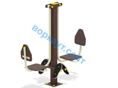 Уличный тренажер "Жим ногами горизонтальный " УТ 003 в Хабаровске