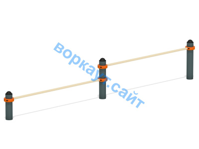 Каскад турников двойной ВС-5 в Хабаровске