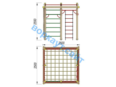 Детский спортивный комплекс ДСК 3110 в Хабаровске