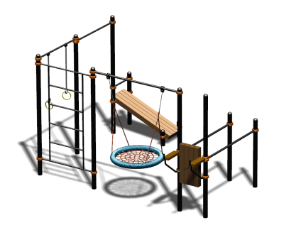 Спортивный комплекс воркаут ВС-97 в Хабаровске