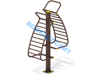 Уличный тренажер для пресса УТ 012 в Хабаровске