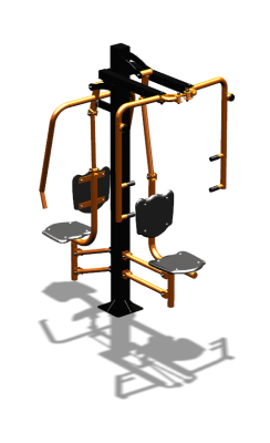 Уличный тренажер "Жим от груди Баттерфляй" УТ311 в Хабаровске