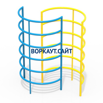 Шведская стенка полукруглая ДСК 3503 в Хабаровске