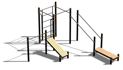 Спортивный комплекс воркаут ВС-198 в Хабаровске