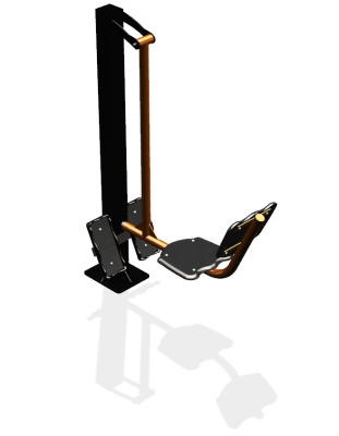 Уличный тренажер "Жим ногами одинарный" УТ 110 в Хабаровске Уличный тренажер "Жим ногами одинарный" УТ 110 в Хабаровске