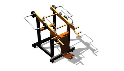 Силовой уличный тренажер  "Жим вверх"  УТ421 в Хабаровске