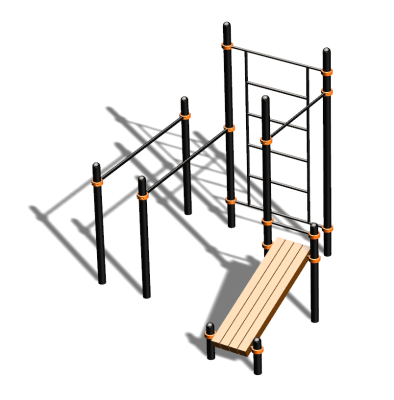 Спортивный комплекс воркаут ВС-98 в Хабаровске