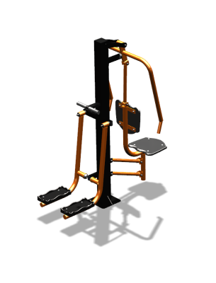 Уличный тренажер "Жим от груди Шпагат" УТ306 в Хабаровске