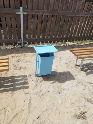 Урна с крышкой МАФ 1631 в Хабаровске