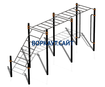 Спортивный комплекс воркаут ВС-190 в Хабаровске