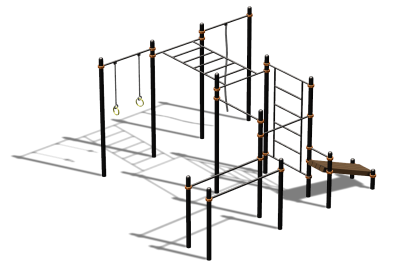 Спортивный комплекс воркаут ВС-89 в Хабаровске