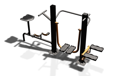 Уличный тренажер "Вело Шагомер Степпер" УТ334 в Хабаровске