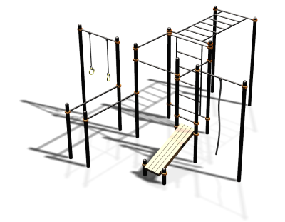 Спортивный комплекс воркаут ВС-68 в Хабаровске