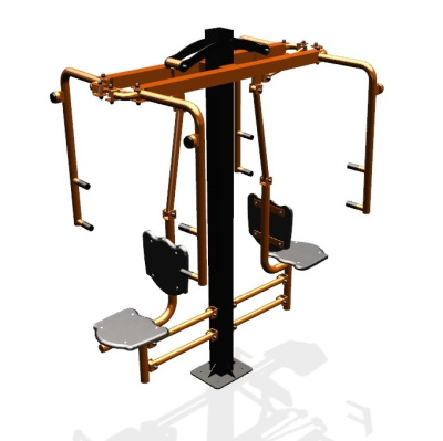 Уличный тренажер "Баттерфляй двойной"   УТ208 в Хабаровске