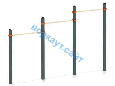 Турник тройной ВС-4 в Хабаровске