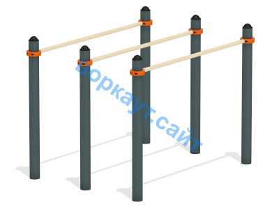 Брусья тройные ВС-16 в Хабаровске