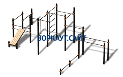 Спортивный комплекс воркаут ВС-51 в Хабаровске
