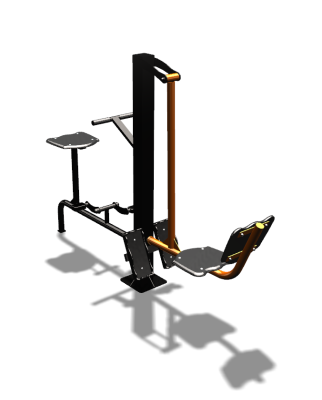 Уличный тренажер "Жим ногами Вело" УТ330 в Хабаровске