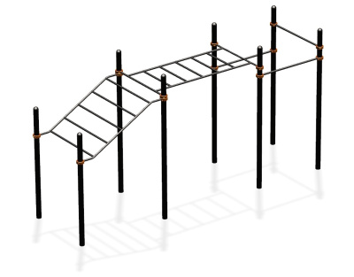 Спортивный комплекс воркаут ВС-53 в Хабаровске