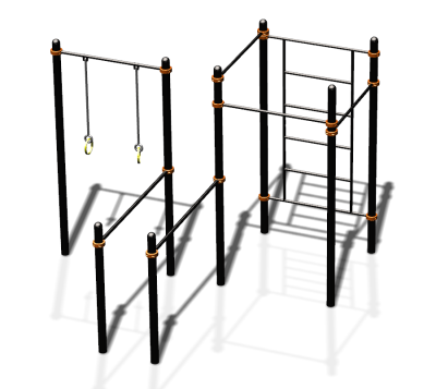 Спортивный комплекс воркаут ВС-110 в Хабаровске