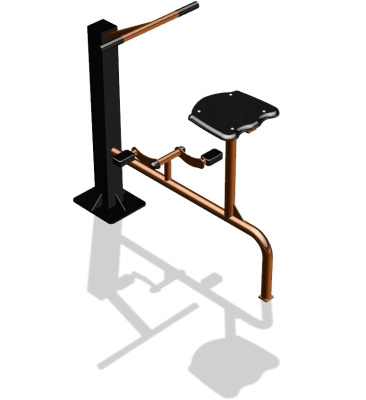 Уличный тренажер "Вело одинарный" УТ 117 в Хабаровске
