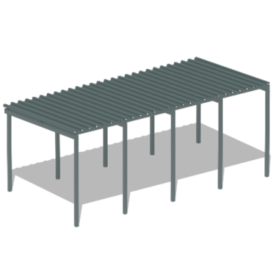Теневой навес трибун МАФ 4130 в Хабаровске