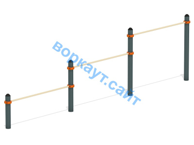 Каскад турников тройной ВС-6 в Хабаровске