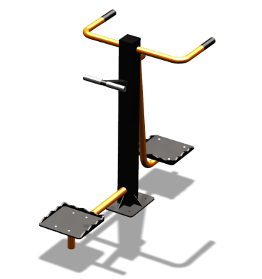 Уличный тренажер "Маятник Твистер" УТ308 в Хабаровске
