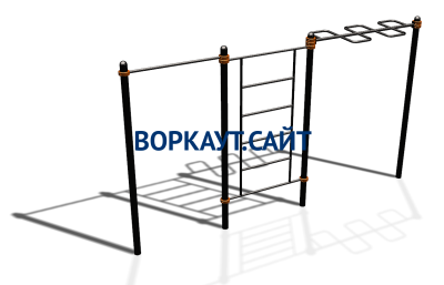 Спортивный комплекс воркаут ВС-129 в Хабаровске