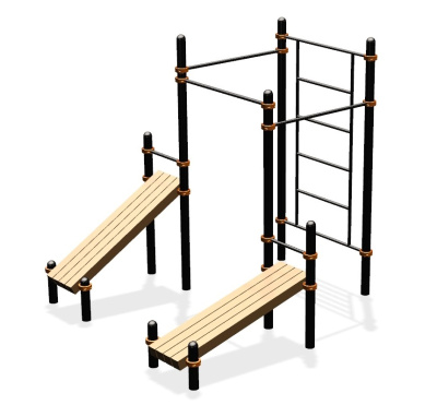 Спортивный комплекс воркаут ВС-42 в Хабаровске