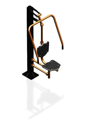 Уличный тренажер "Жим от груди одинарный" УТ 111 в Хабаровске