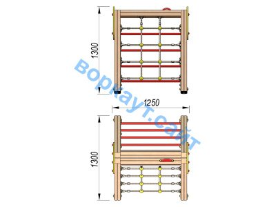 Детский спортивный комплекс ДСК 3201 в Хабаровске