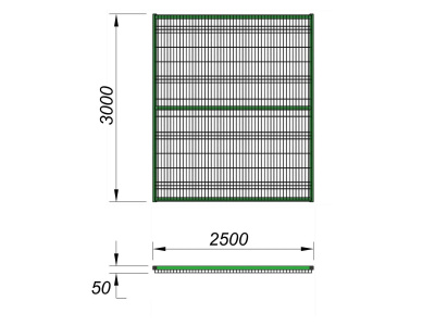 Ограждение спортивной площадки 2500х3000 МАФ 5103 в Хабаровске