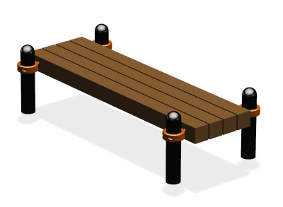 Воркаут скамья ВС-38 в Хабаровске
